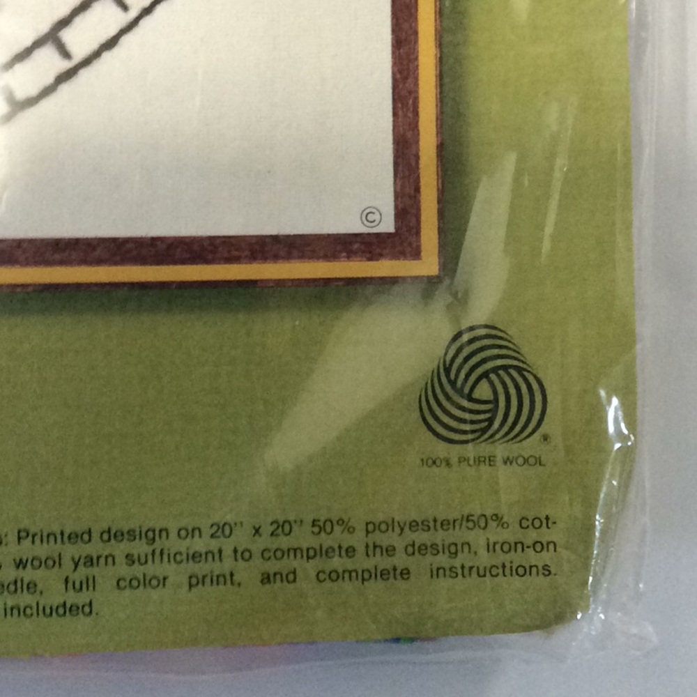 Sunset Stitchery Vintage 1981 Chad Davenport My Clock Sampler Kit #2619 - Picture 5 of 8